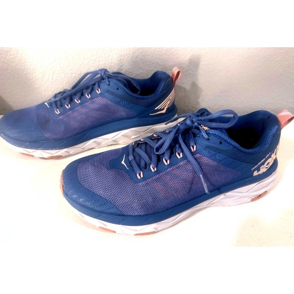 Hoka One One Challenger ATR 5 Women's Size 10.5 Blue Running Shoes - Picture 2 of 9